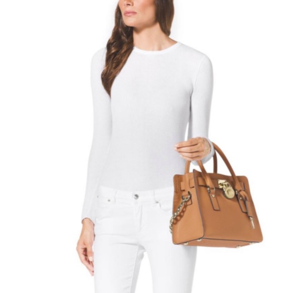 Michael Kors Hamilton Medium Satchel - Picture 8 of 9